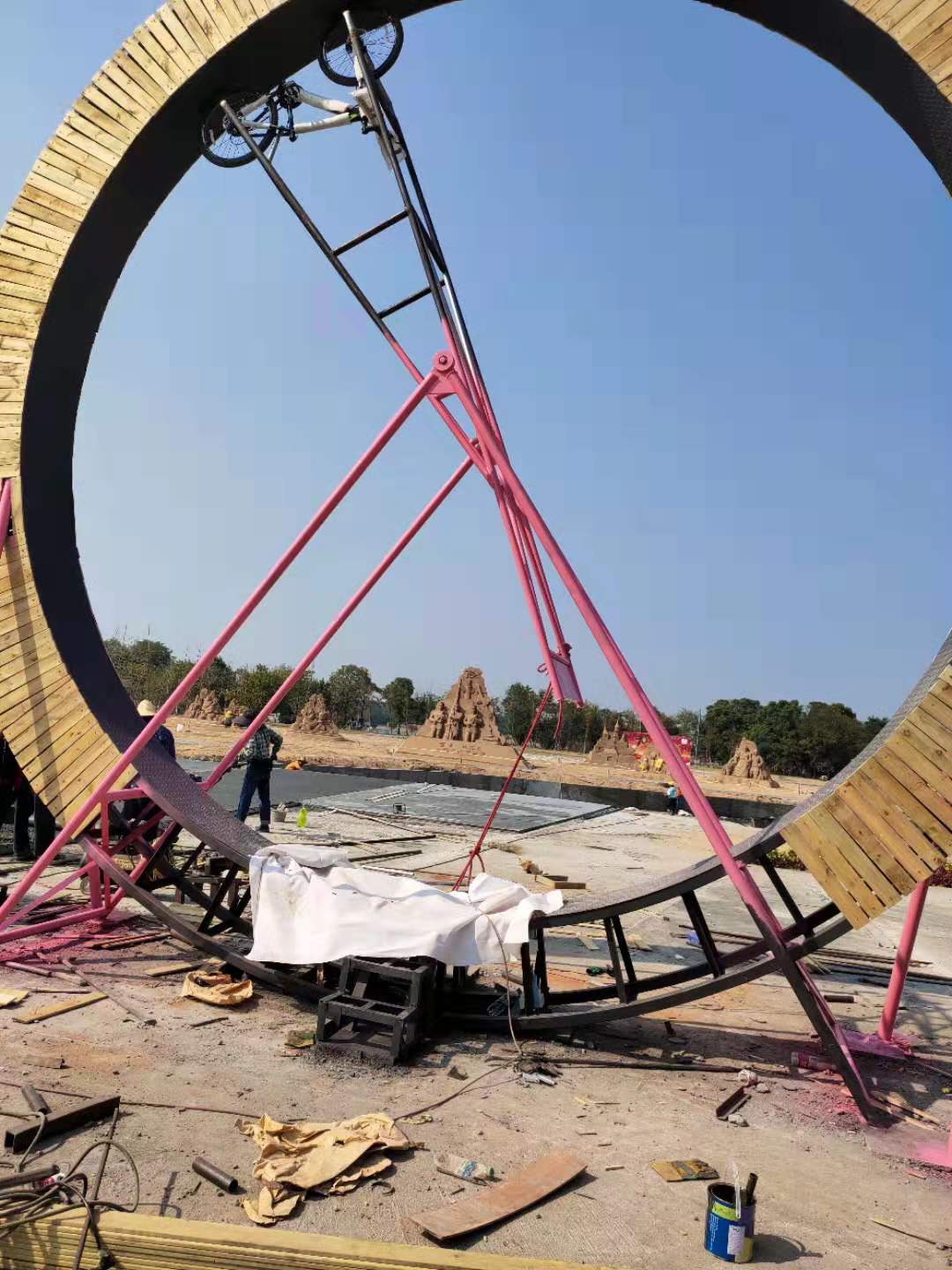 旋轉(zhuǎn)自行車